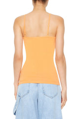 Cotton Scoop Neck Cami