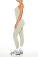 Sleeveless V-Neck Jumpsuit