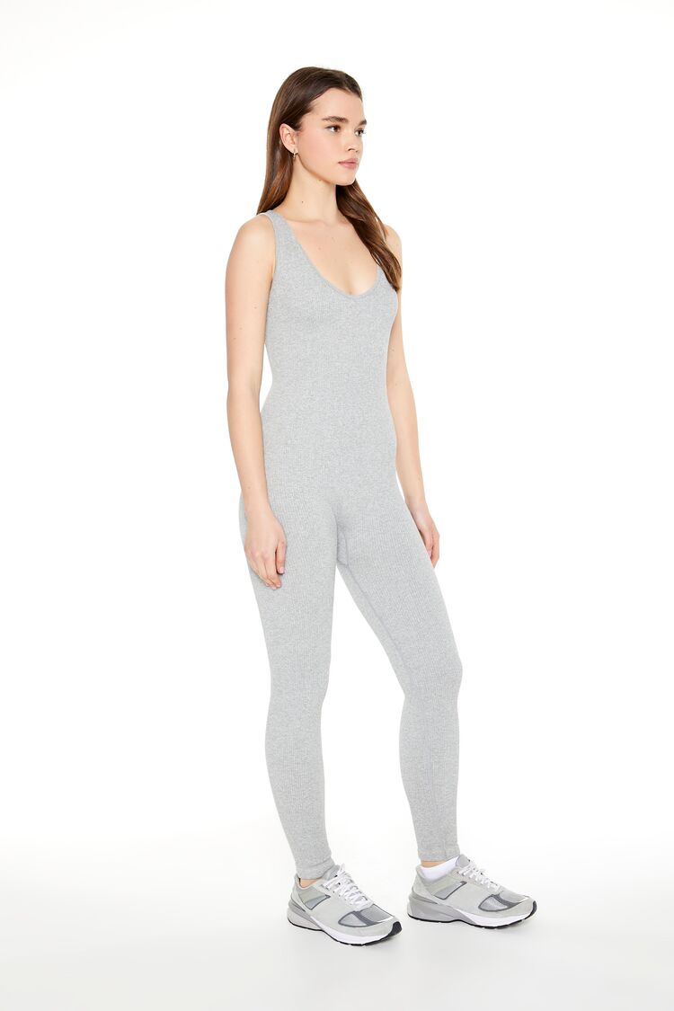 Seamless Scoop-Neck Tank Jumpsuit