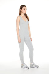 Seamless Scoop-Neck Tank Jumpsuit