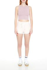 Cropped Seamless Tank Top