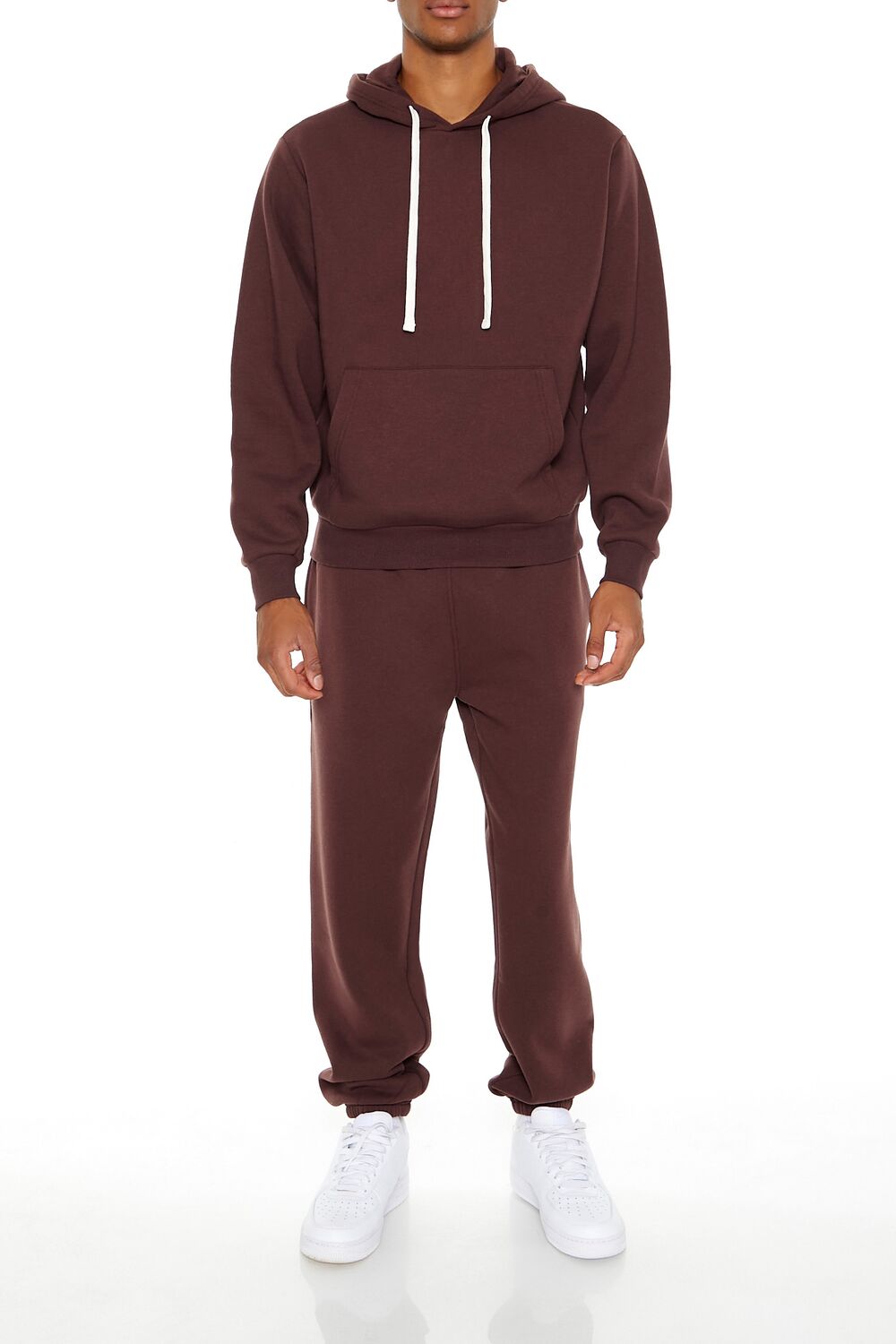 Drawstring Cotton-Blend Hoodie