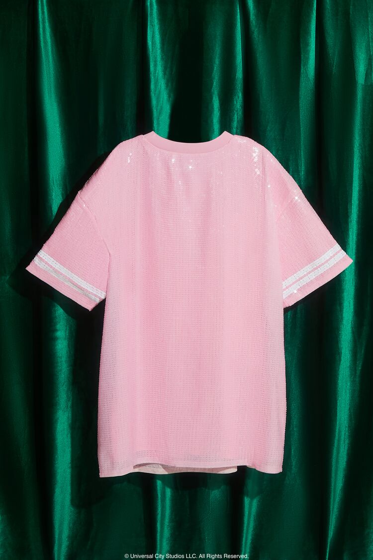 Plus Size Wicked Glinda Mini Jersey Dress