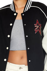 Star Girl Varsity Letterman Jacket