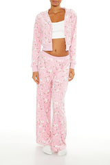 Floral Wide-Leg Pajama Pants