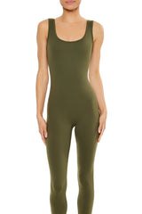 Active Uplift Scrunch Tank Jumpsuit