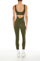 Active Uplift Scrunch Tank Jumpsuit