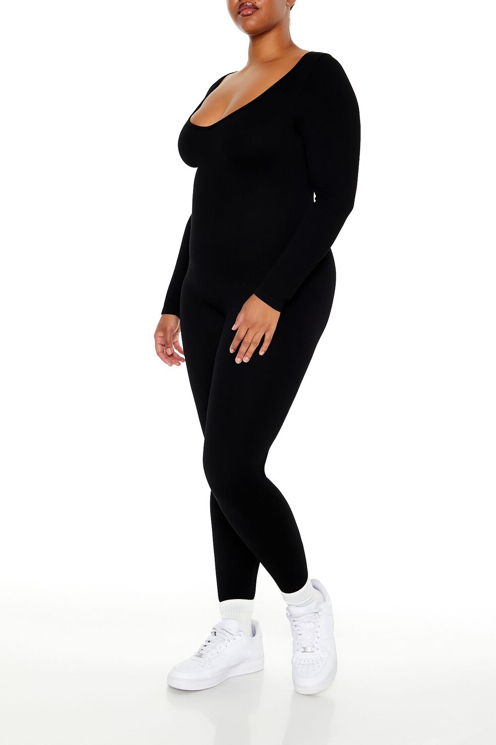 Plus Size Seamless Jumpsuit