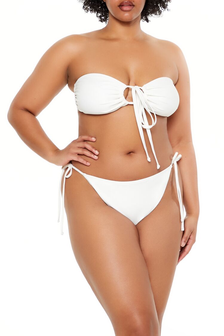 Plus Size String Bikini Bottoms