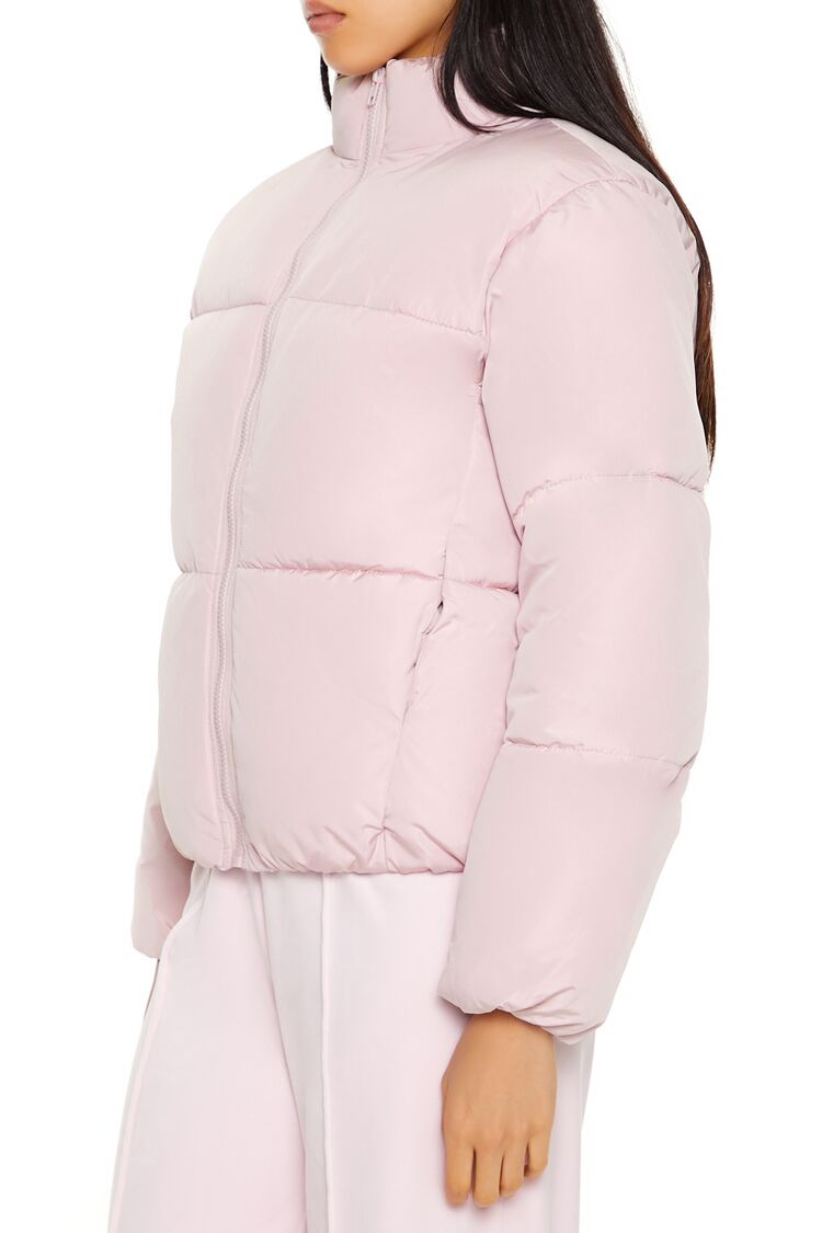 Quilted Zip-Up Puffer Jacket