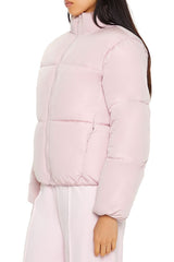 Quilted Zip-Up Puffer Jacket