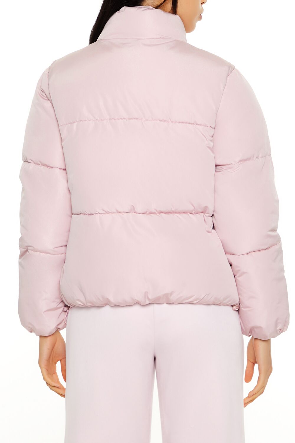 Quilted Zip-Up Puffer Jacket