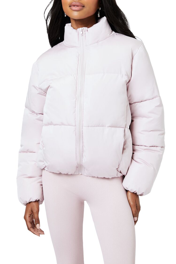 Quilted Zip-Up Puffer Jacket