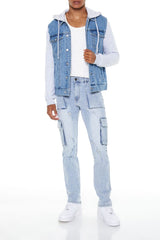 Denim Trucker Combo Jacket
