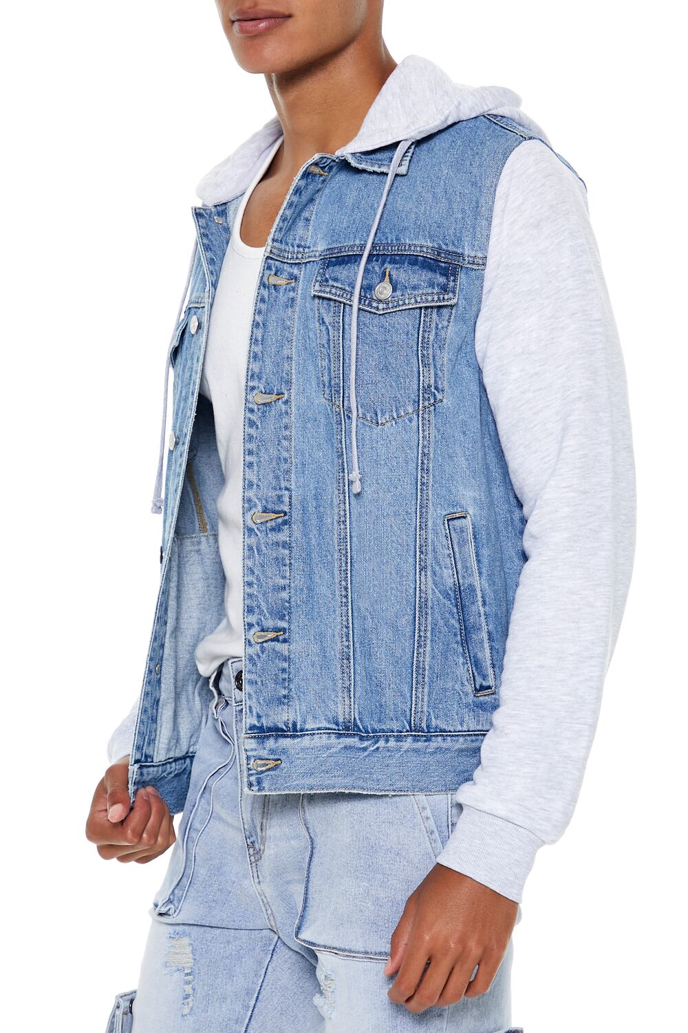 Denim Trucker Combo Jacket