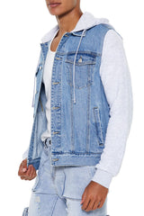 Denim Trucker Combo Jacket
