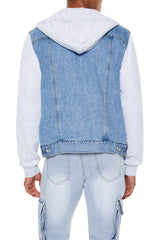 Denim Trucker Combo Jacket