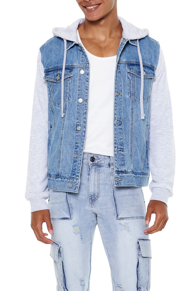 Denim Trucker Combo Jacket