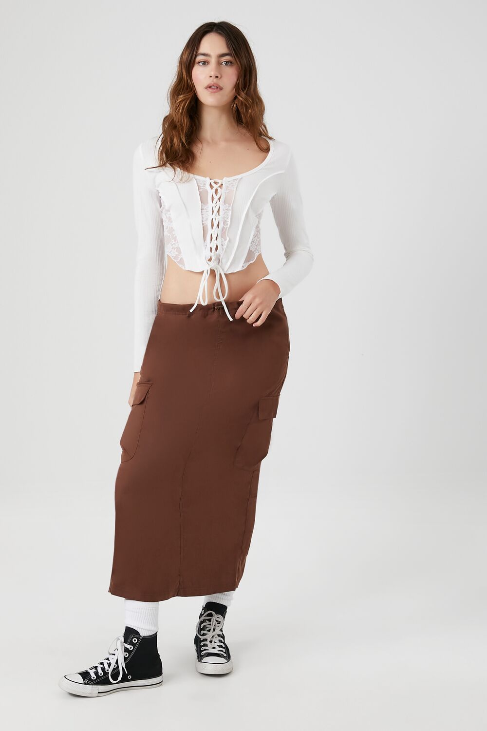 Cargo Maxi Skirt