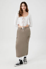 Cargo Maxi Skirt