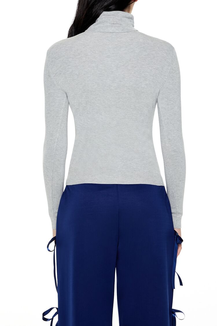 Fitted Turtleneck Sweater