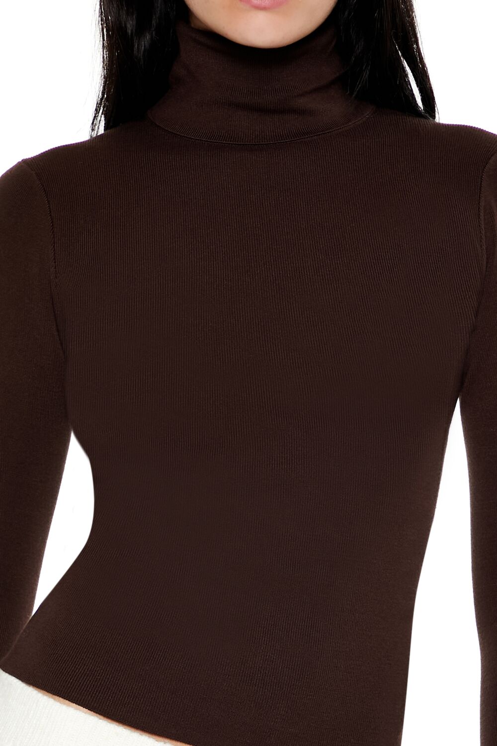 Fitted Turtleneck Sweater