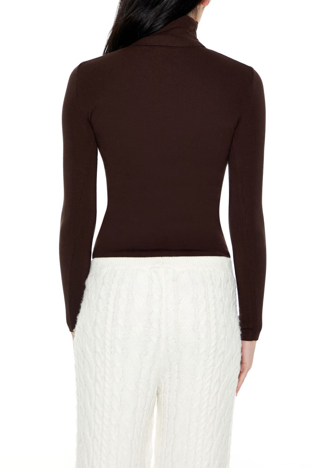 Fitted Turtleneck Sweater