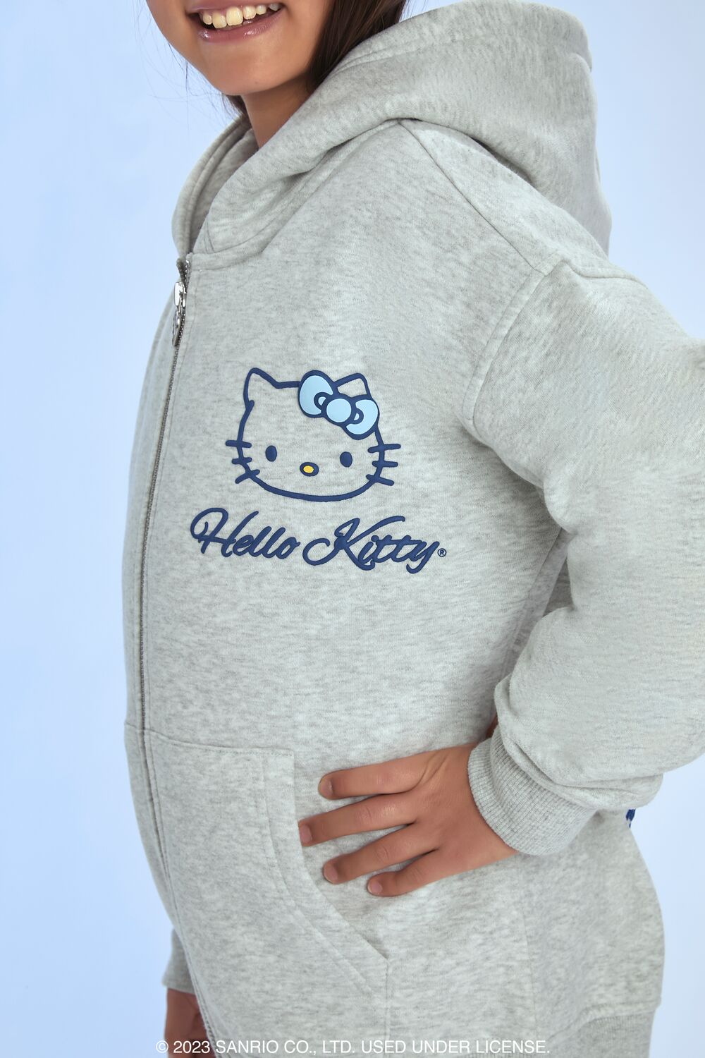 Girls Hello Kitty Zip-Up Hoodie (Kids)