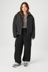Funnel Neck Puffer Jacket