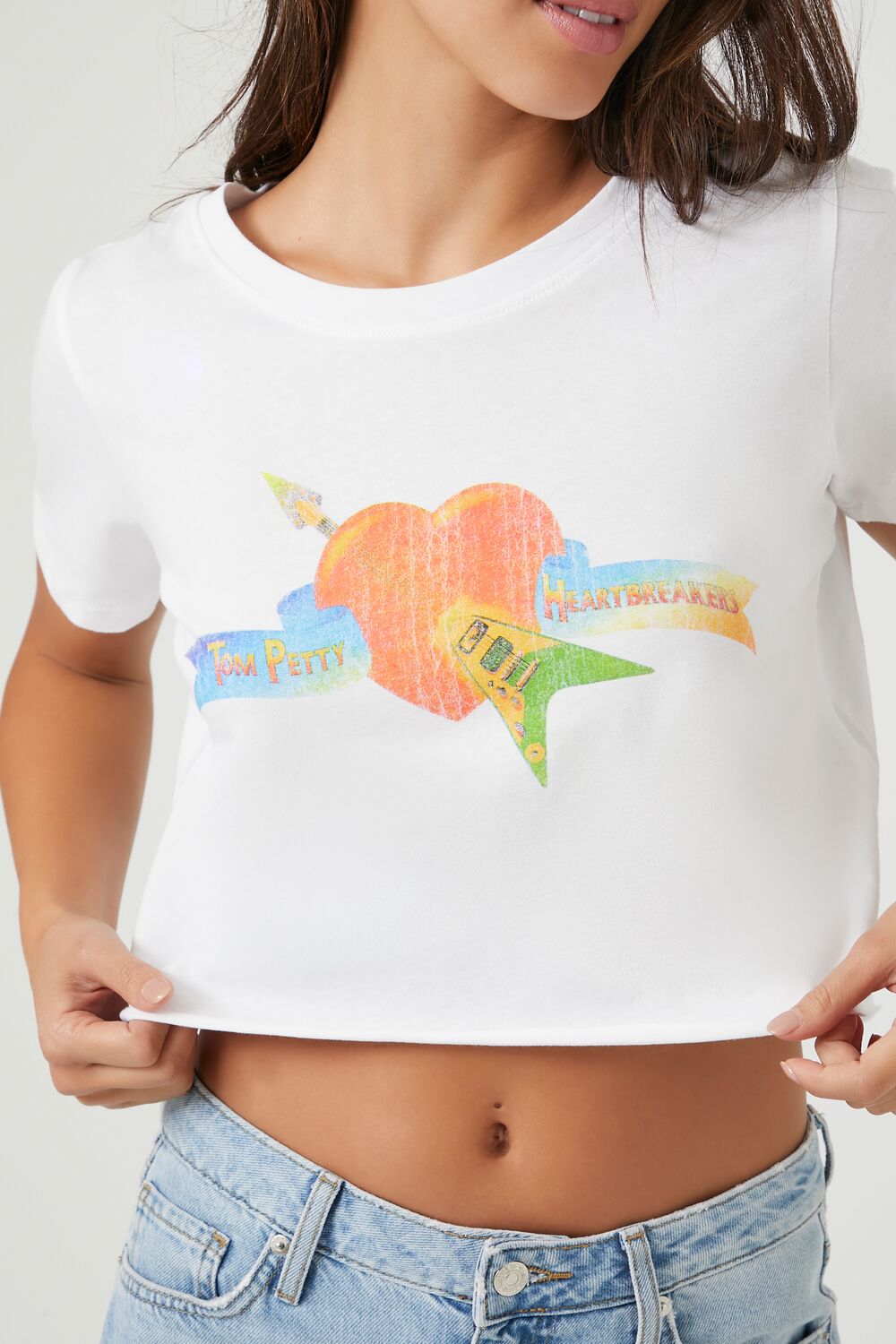 Prince Peter Tom Petty Cropped Tee