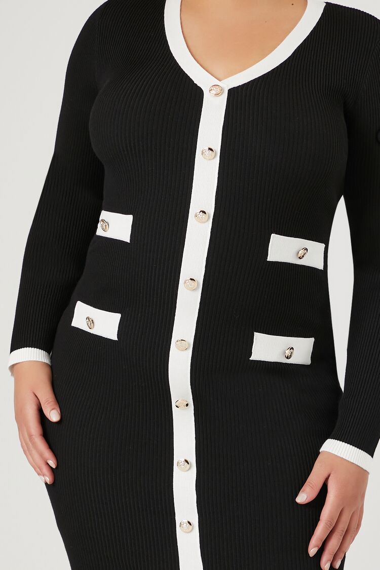 Plus Size Bodycon Midi Dress