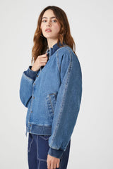 Denim Bomber Jacket