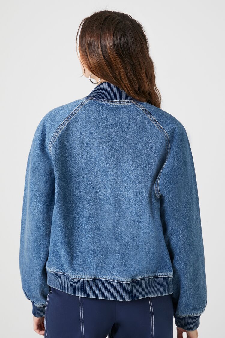 Denim Bomber Jacket