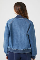 Denim Bomber Jacket