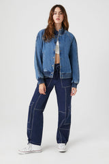 Denim Bomber Jacket