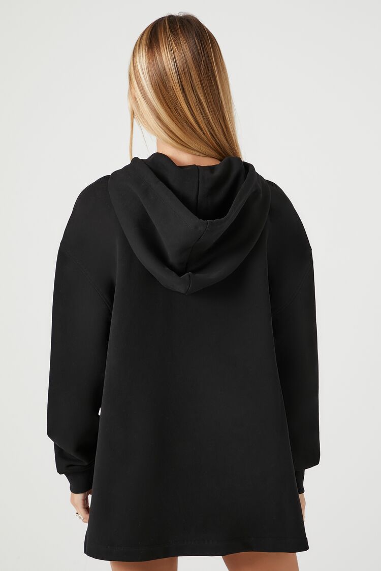 French Terry High-Low Hoodie