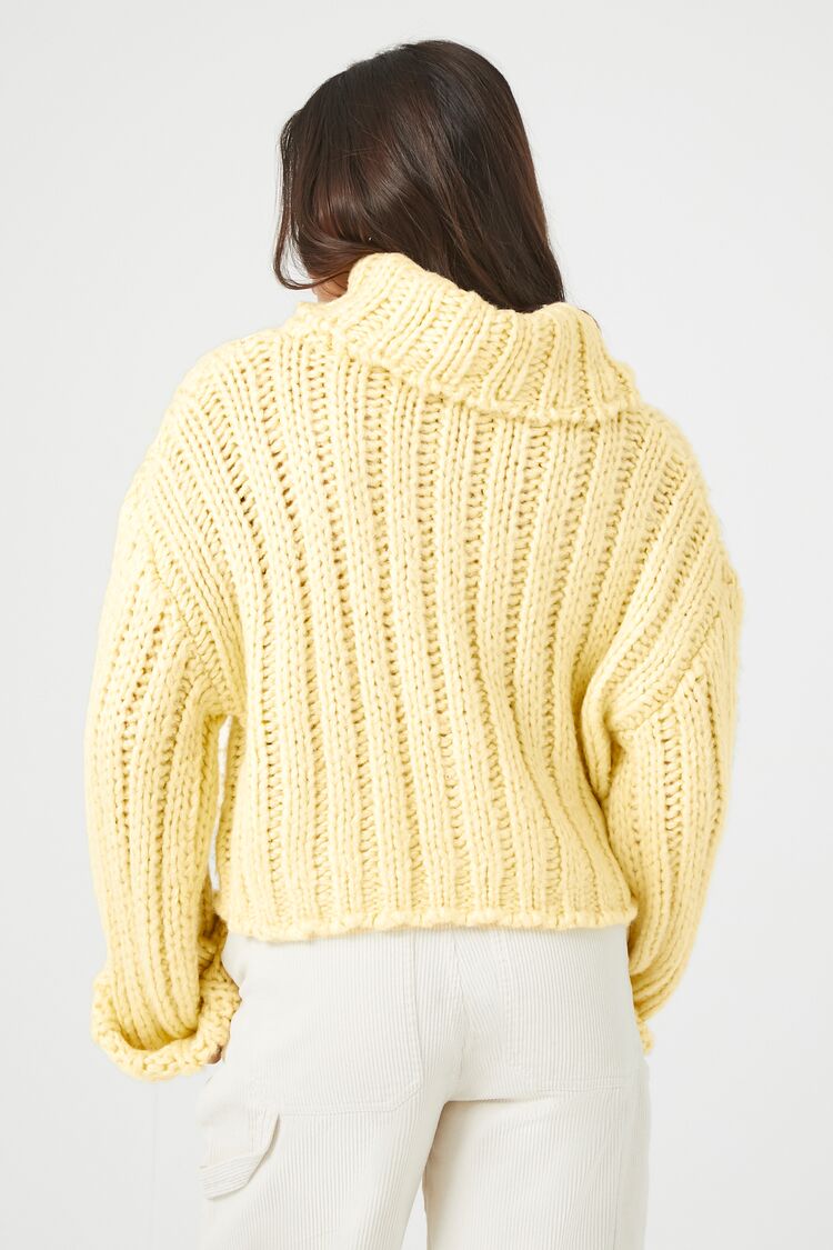 Turtleneck Cropped Sweater