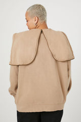 Plus Size Bow & Arrow Zip-Up Hoodie