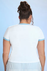Plus Size Cinnamoroll Ringer Tee