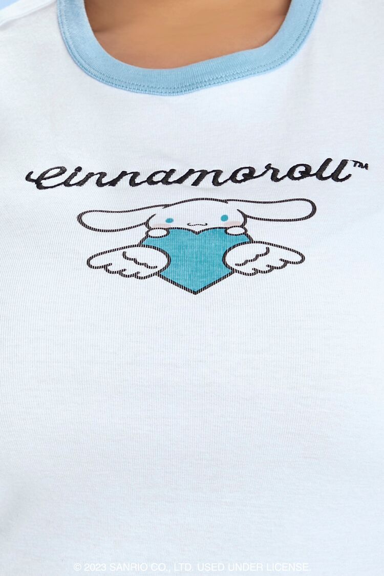 Plus Size Cinnamoroll Ringer Tee