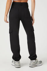 Seamed High-Rise Cargo Joggers