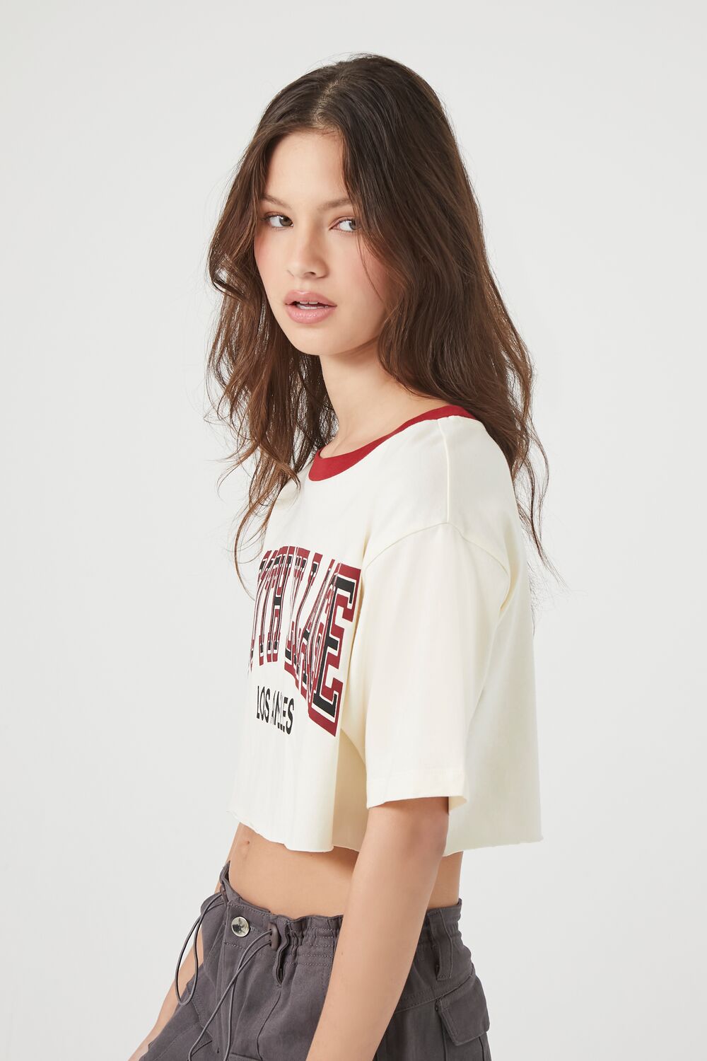 South Village Graphic Cropped Tee