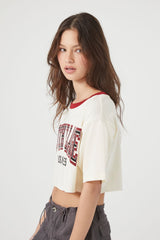 South Village Graphic Cropped Tee