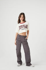 South Village Graphic Cropped Tee