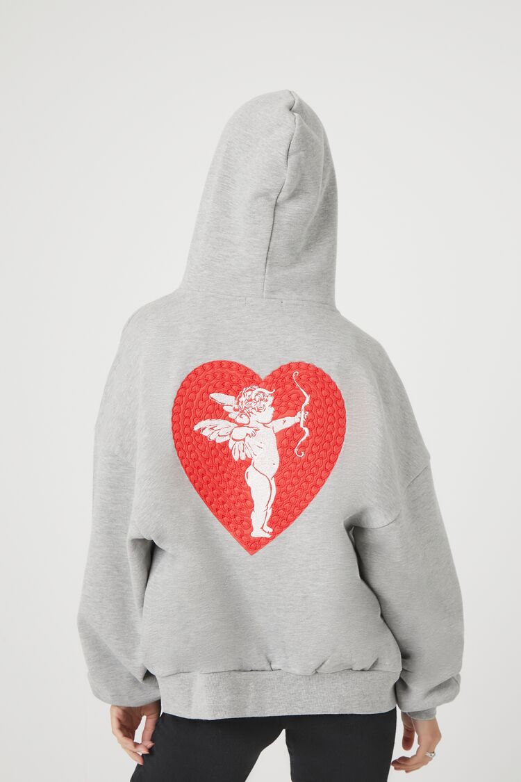 Cupids Club Zip-Up Hoodie