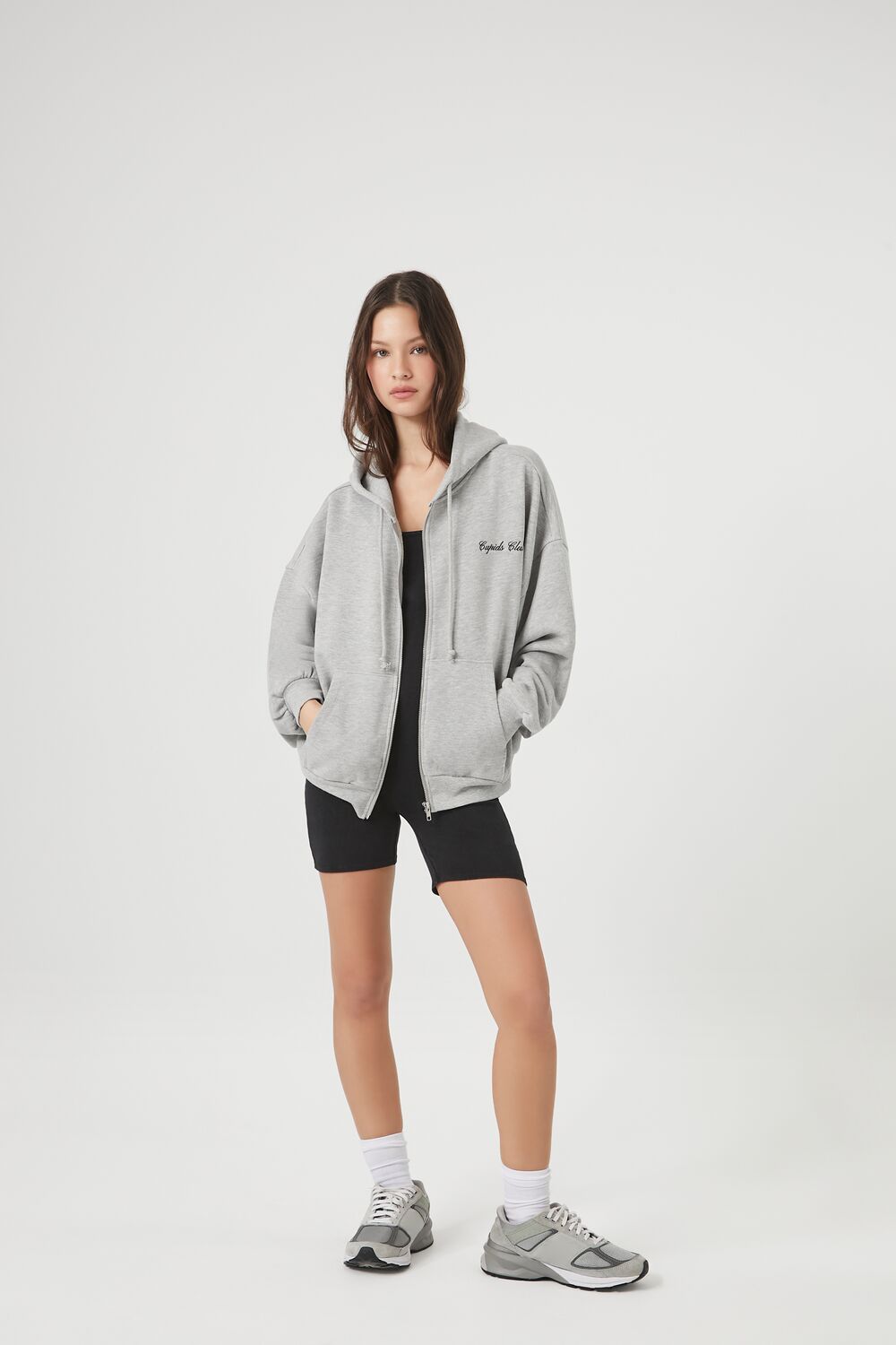 Cupids Club Zip-Up Hoodie