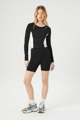 Colorblock Crew Crop Top