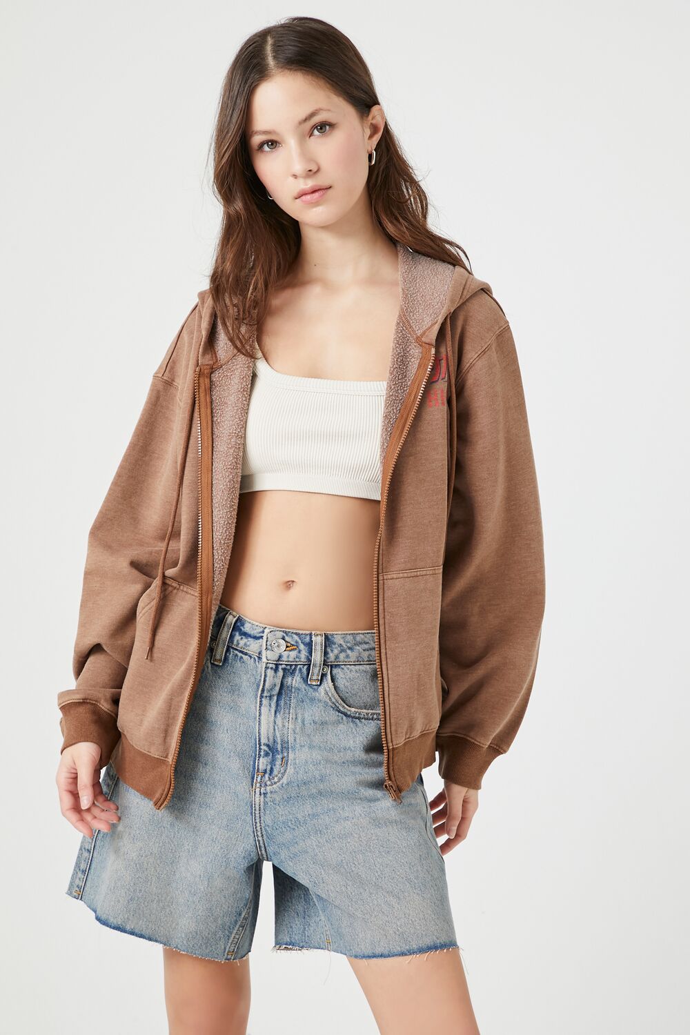 Fleece Miller Zip-Up Hoodie
