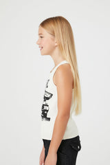 Girls Pontiac Graphic Tank Top (Kids)