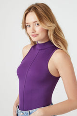 Seamless Mock Neck Bodysuit